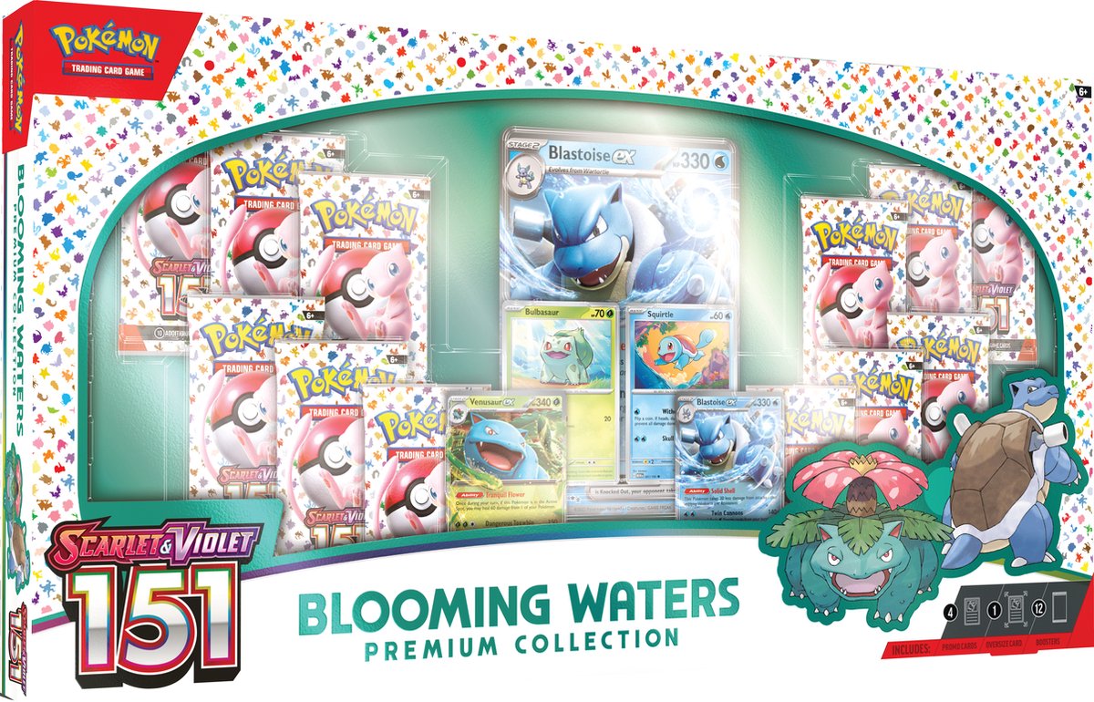 Pokémon Scarlet & Violet – 151 Blooming Waters Premium Collection
