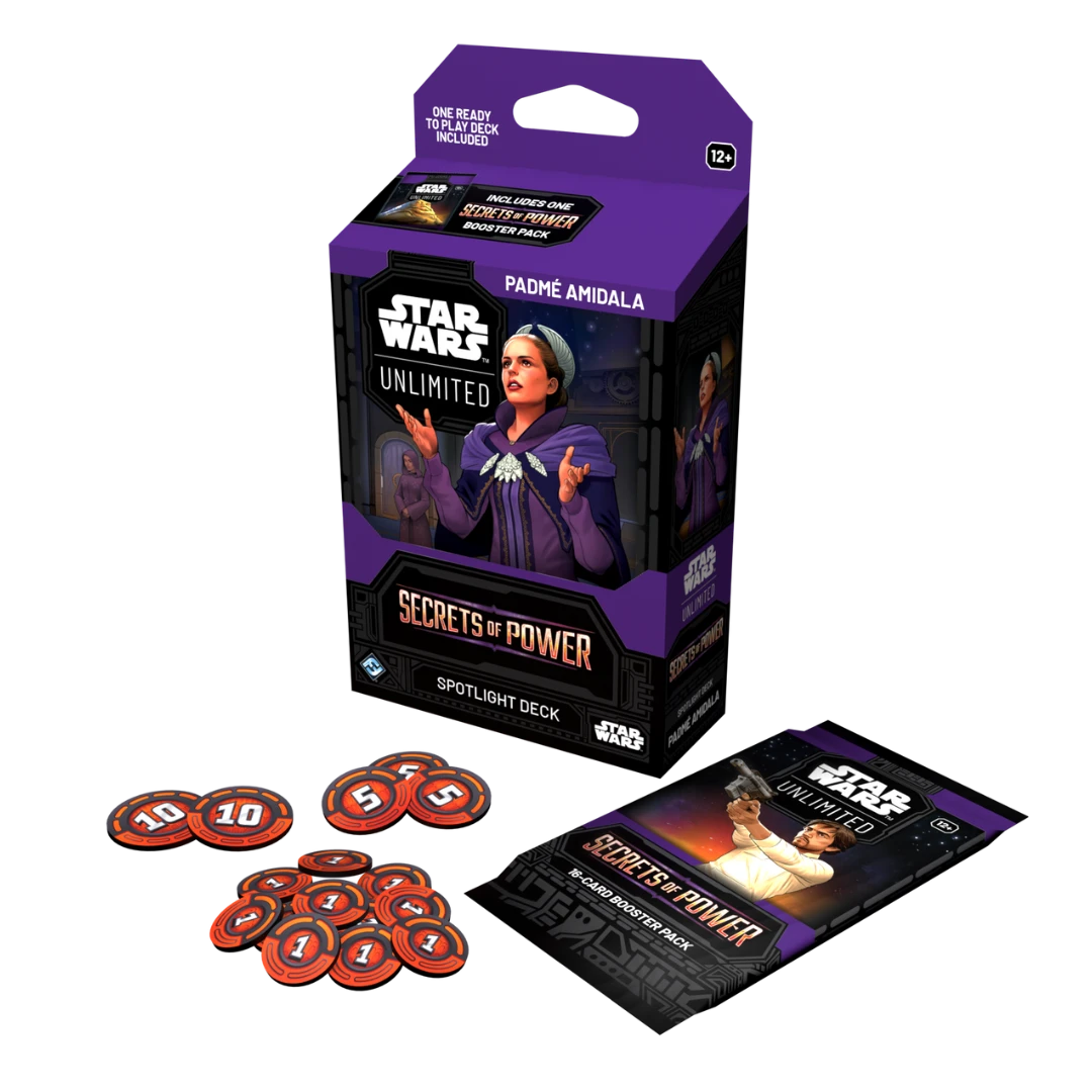 Star Wars Unlimited - Secrets of Power Spotlight Display Deck (CHANCELLOR PALPATINE)