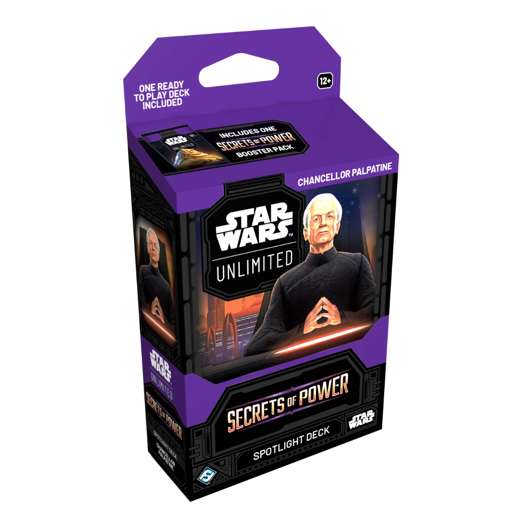 Star Wars Unlimited - Secrets of Power Spotlight Display Deck (CHANCELLOR PALPATINE)