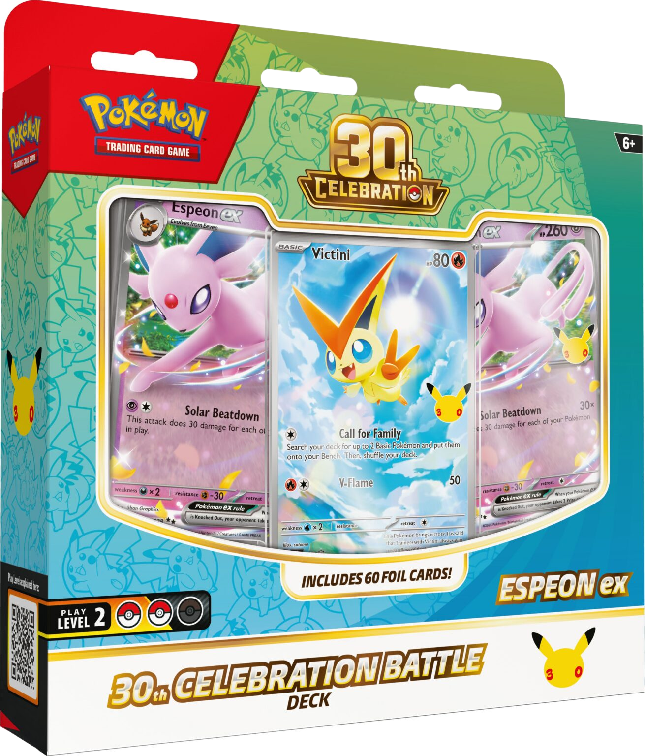 Pokémon 30th Celebration Battle Deck Espeon EX