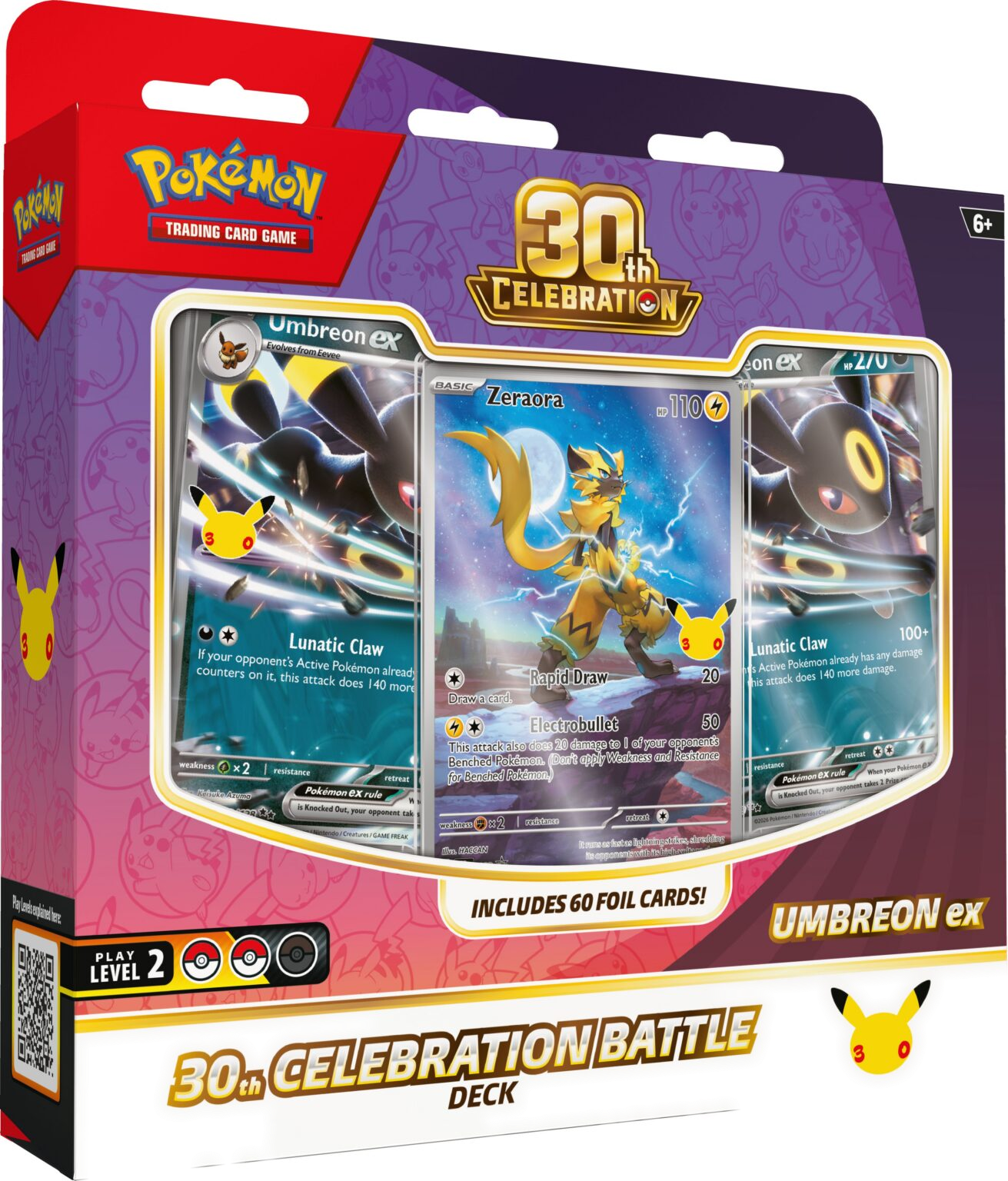 Pokémon 30th Celebration Battle Deck Umbreon EX