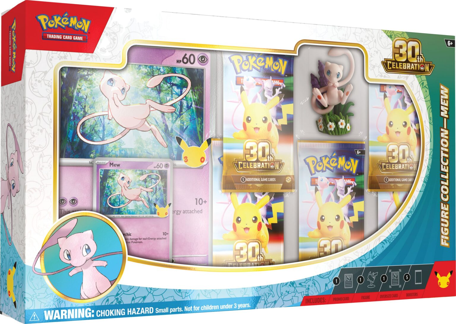 Pokémon 30th Celebration Figure Collection Mew