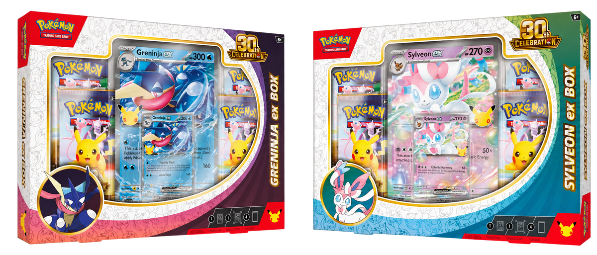 Pokémon 30th Celebration EX Box