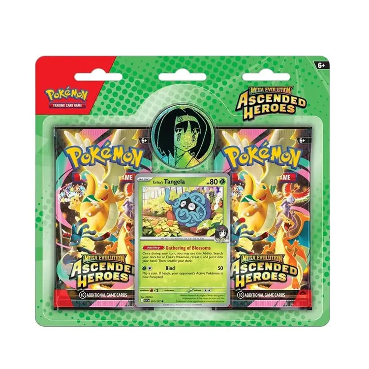 Pokémon Ascended Heroes - 2 Pack Blister Tangela or Komola