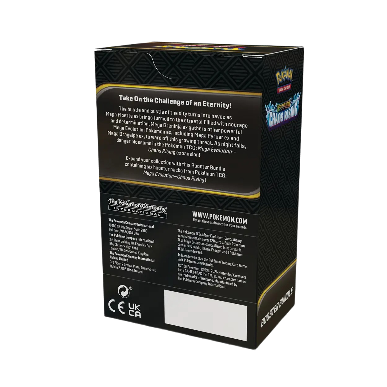 Pokémon Mega Evolutions Chaos Rising Booster Bundle