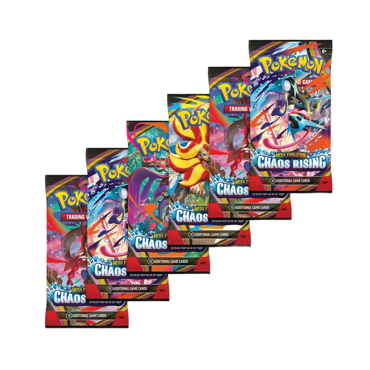 Pokémon Mega Evolutions Chaos Rising Booster Bundle