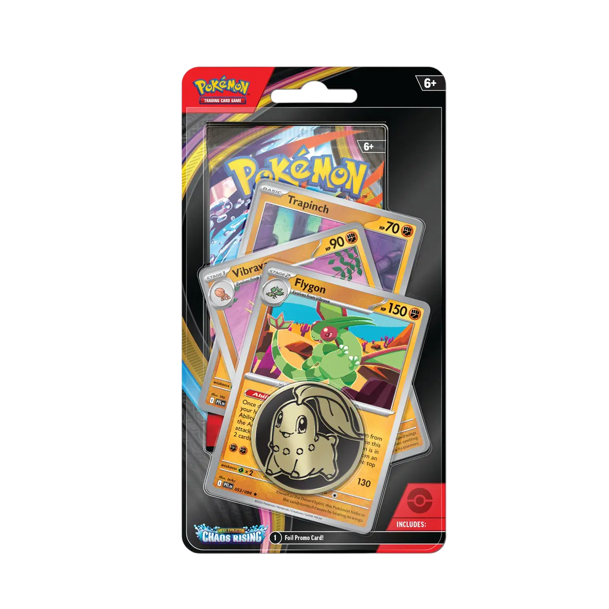 Pokémon Mega Evolutions Chaos Rising Premium Checklane Blister