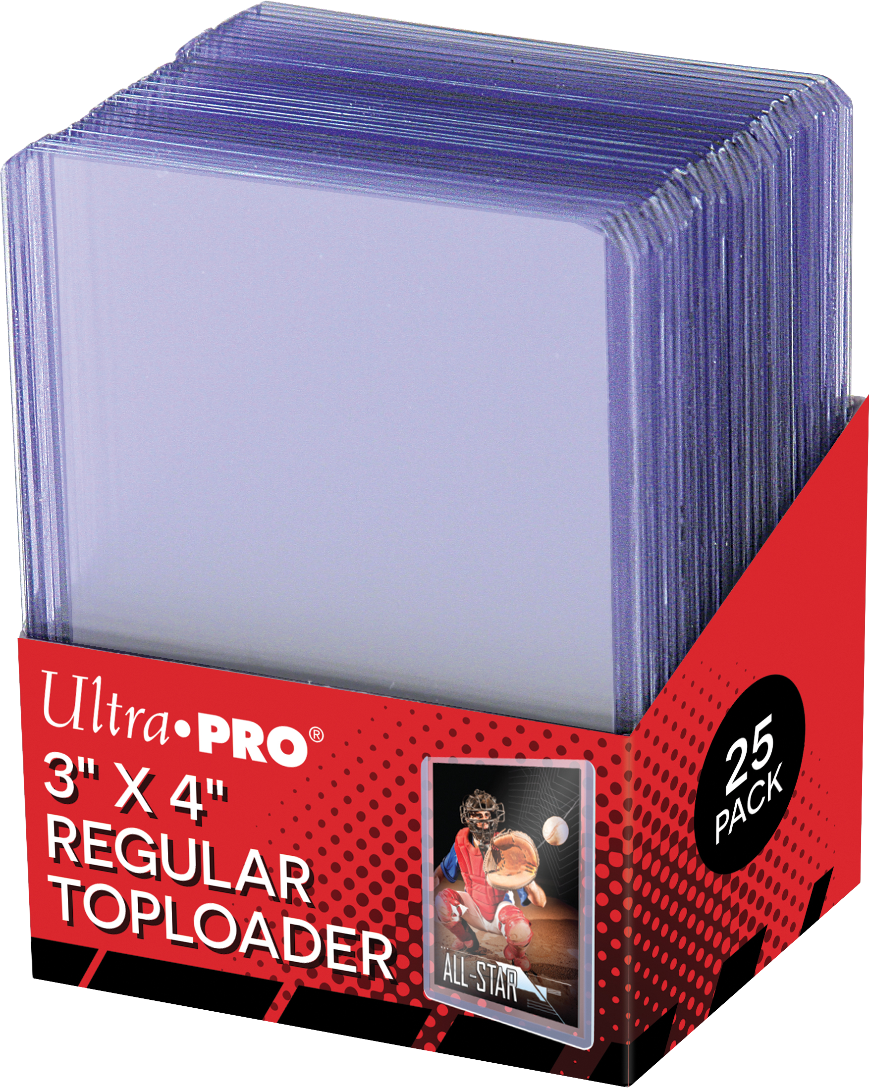 Ultra Pro - Toploader 3x4 Clear Regular