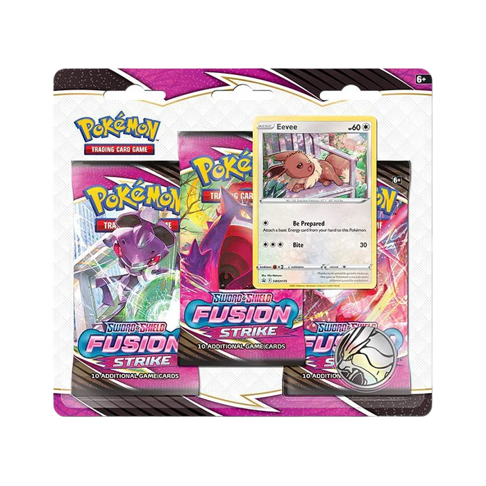 Fusion Strike 3 Pack Blister Eevee