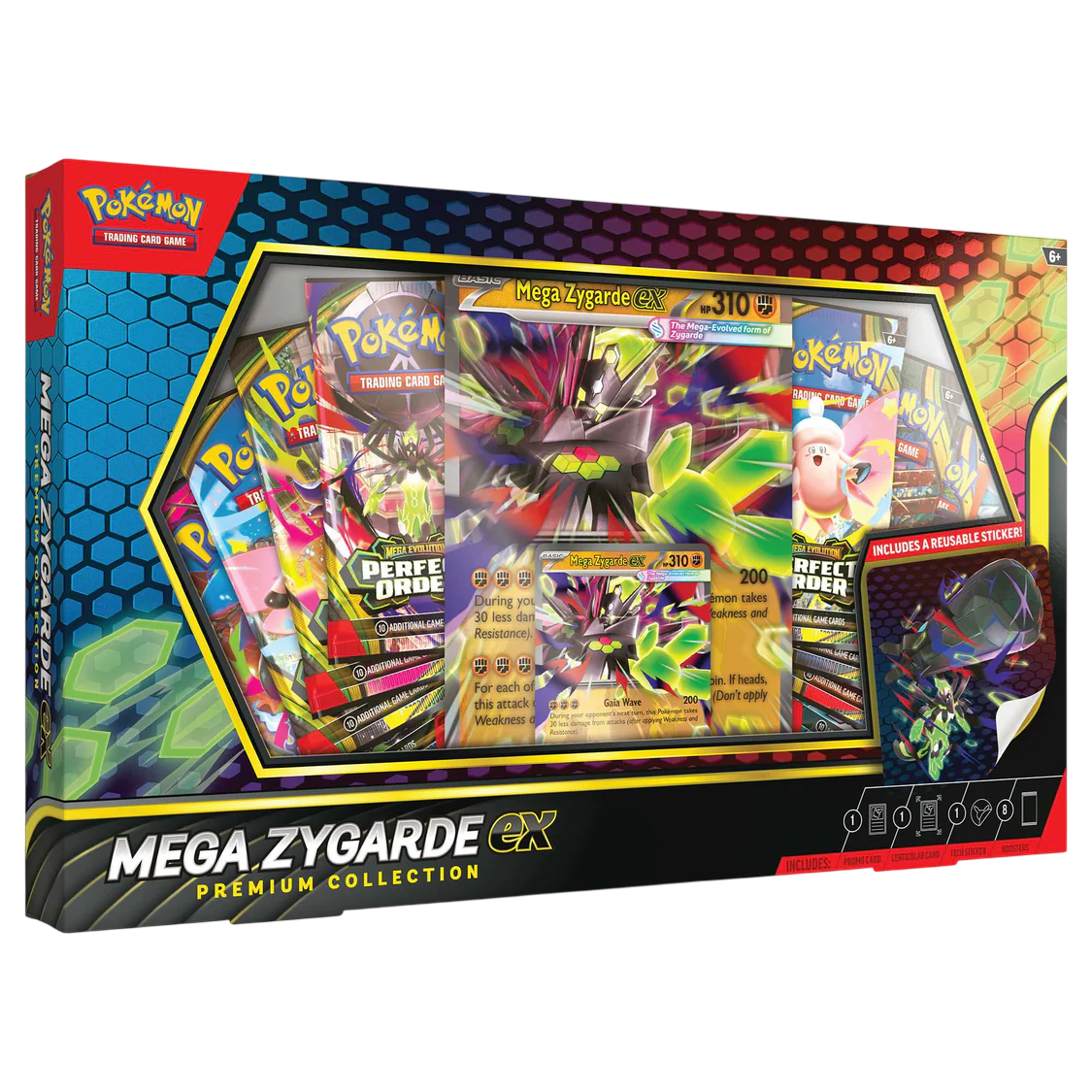 Pokémon Mega Evolution Mega Zygarde EX Premium Collection