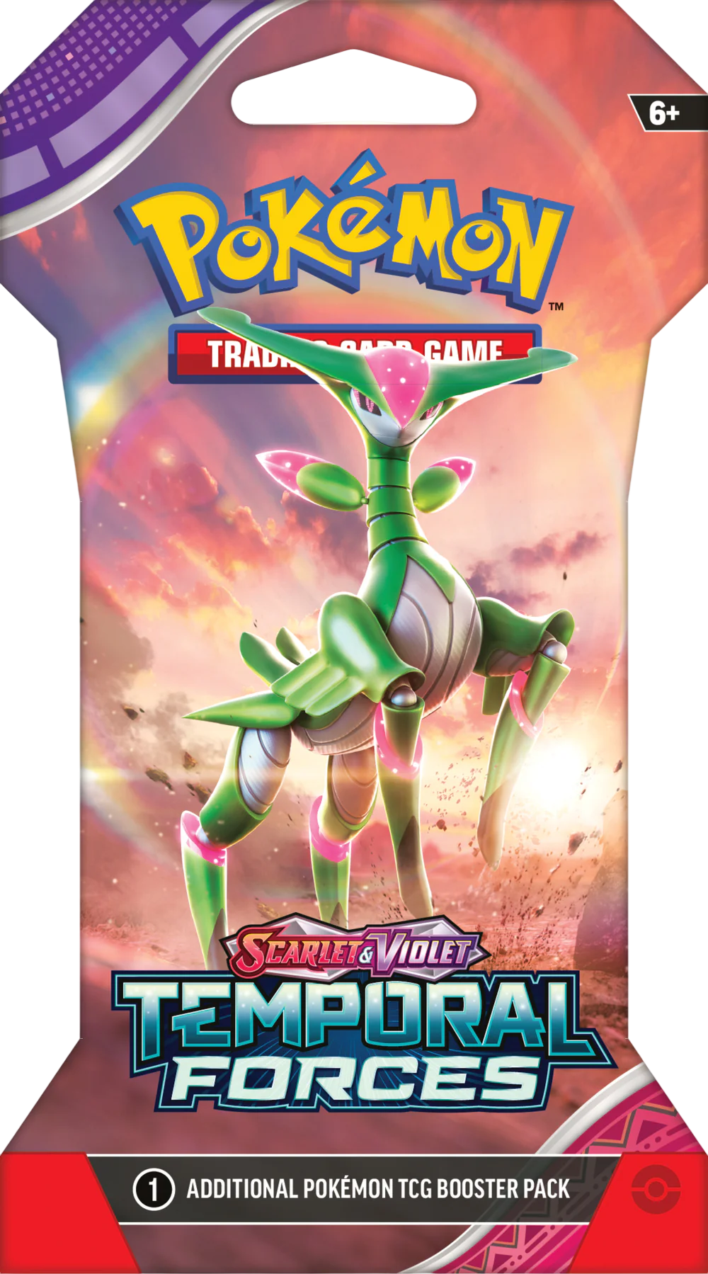 Pokémon Scarlet & Violet – Temporal Forces Sleeved Booster Pack