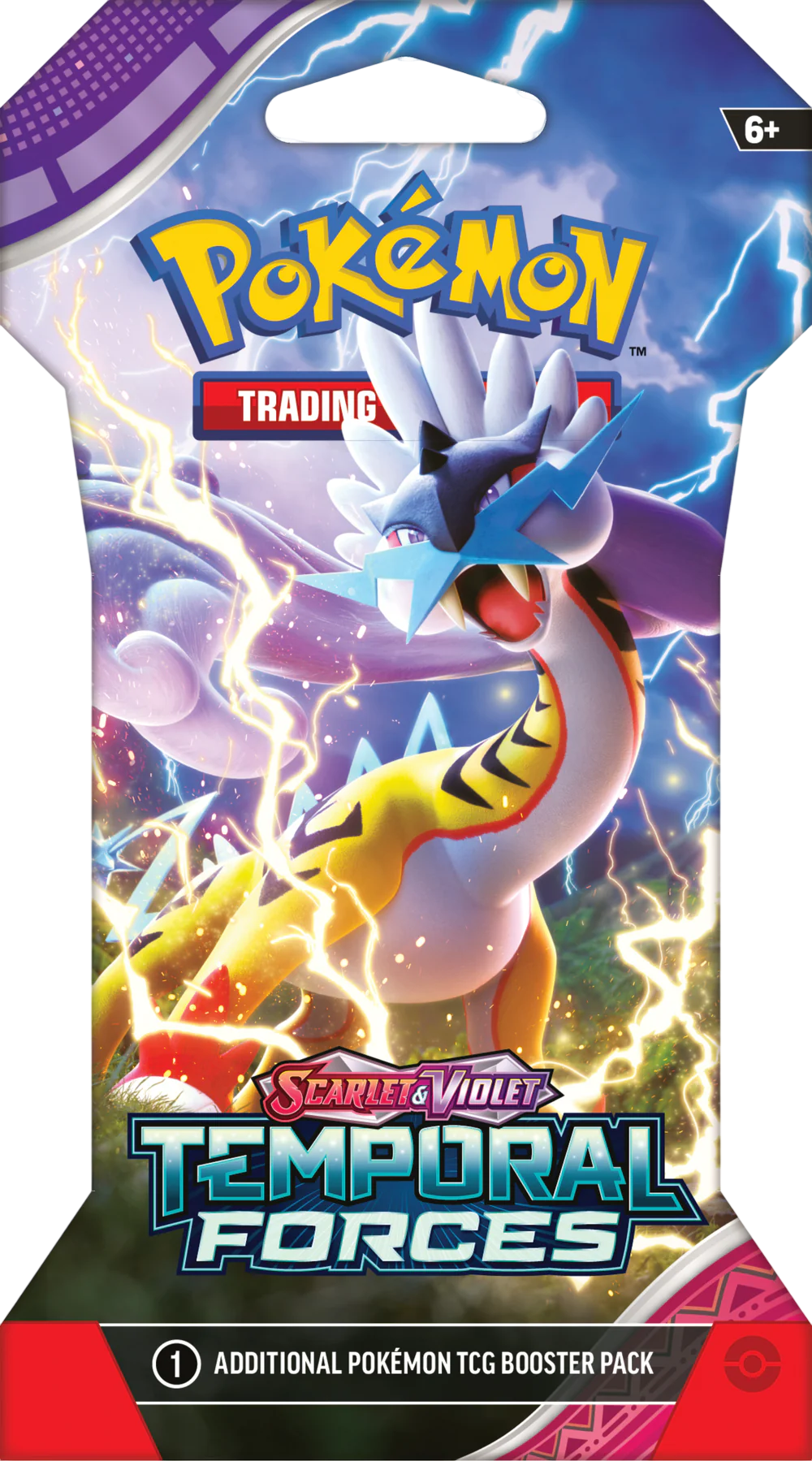 Pokémon Scarlet & Violet – Temporal Forces Sleeved Booster Pack