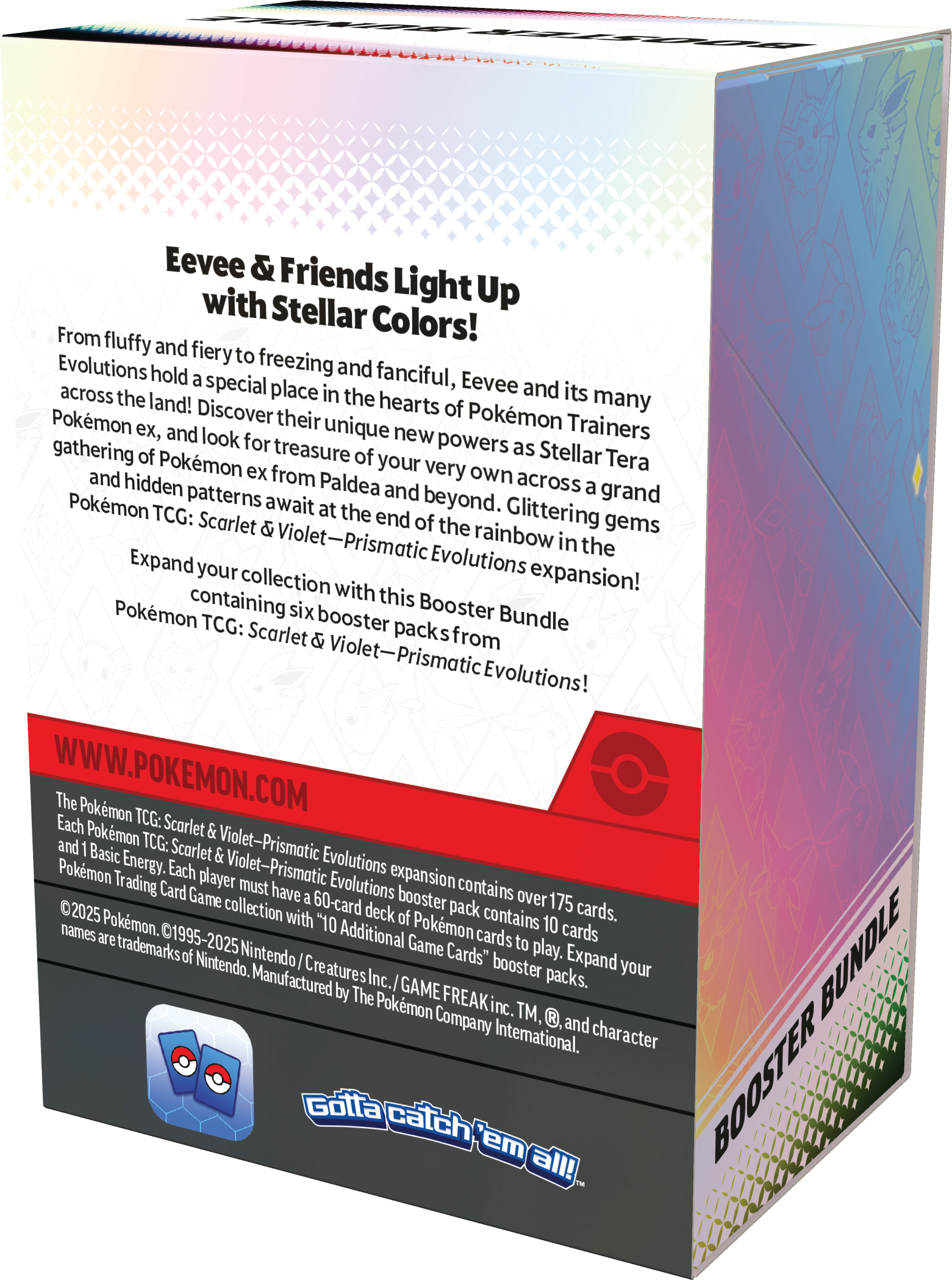 Pokémon Scarlet & Violet – Prismatic Evolutions Booster Bundle