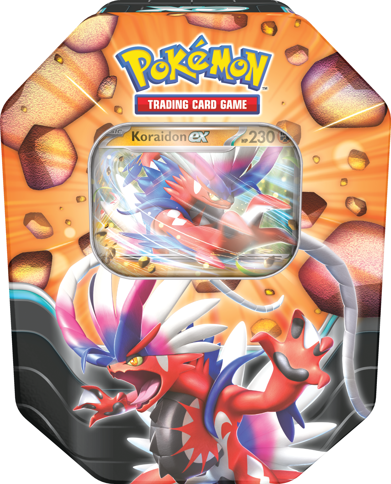 Pokémon - Slashing Legends ex Tin - Zacian/Koraidon