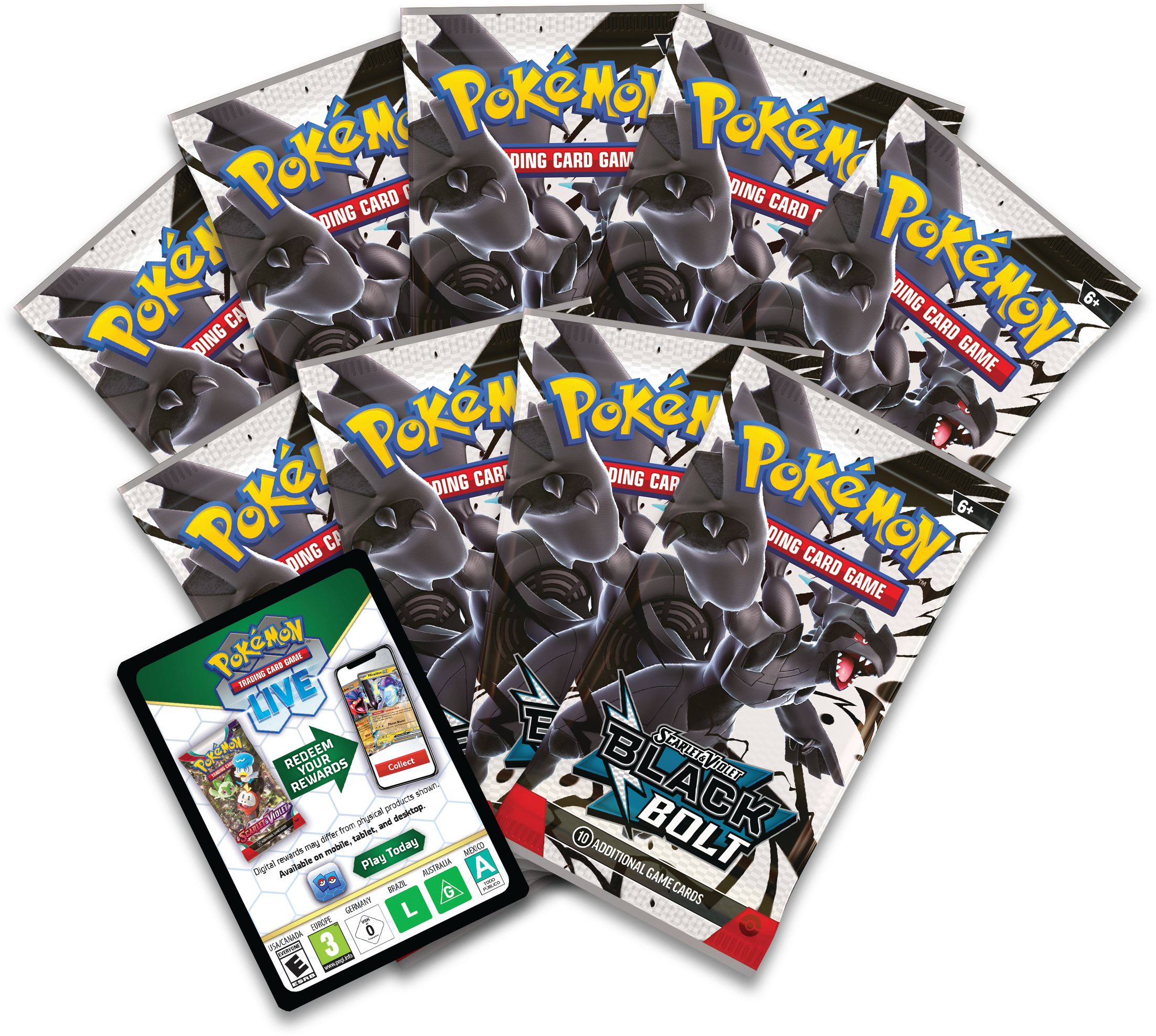 Pokémon Scarlet & Violet – Black Bolt Elite Trainer Box Zekrom