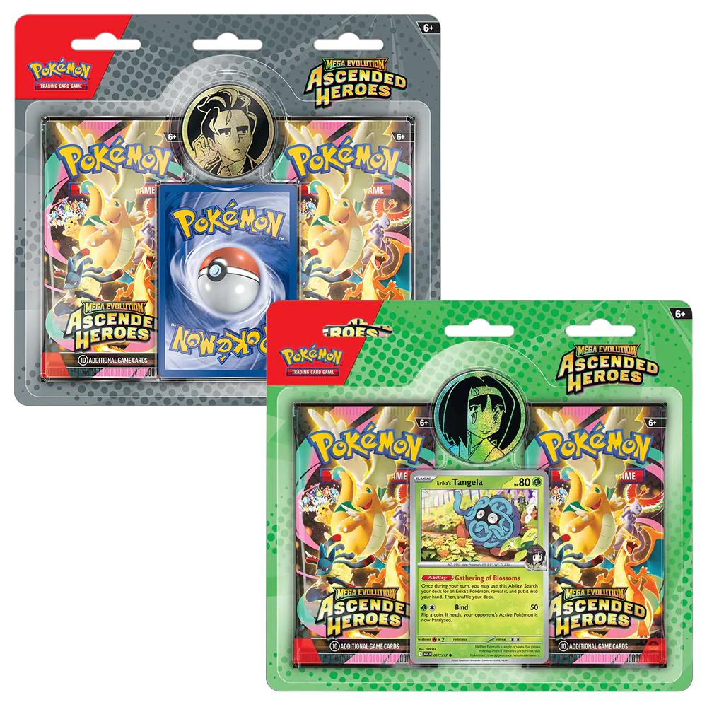 Pokémon Ascended Heroes - 2 Pack Blister Tangela or Komola