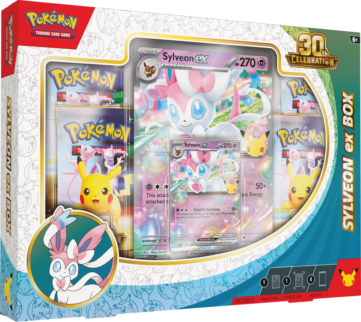 Pokémon 30th Celebration EX Box