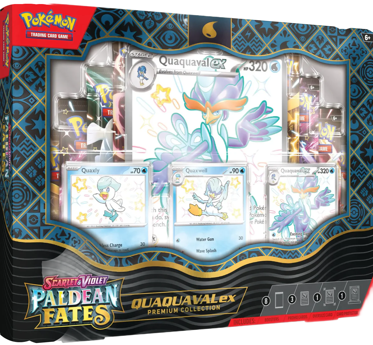 Paldean Fates Quaquaval ex Box