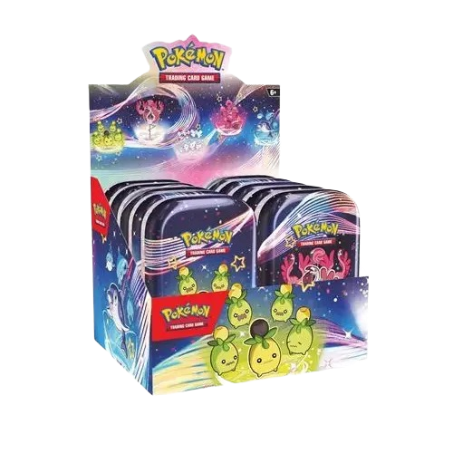 Paldean Fates Mini Tins Display