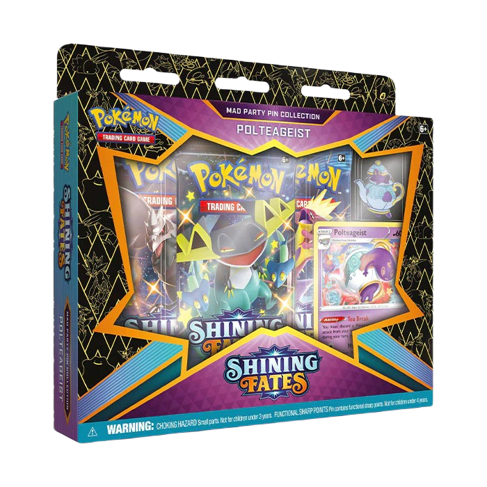 Shining Fates Pin Collection Box Polteageist