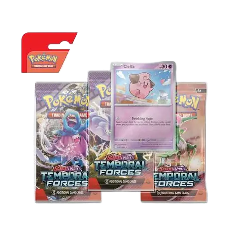 Temporal Forces 3 Pack Blister Cleffa