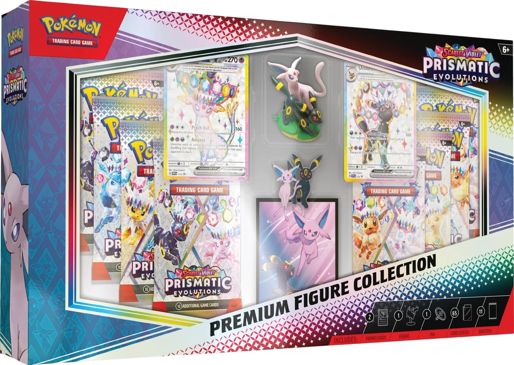 pokemon trading card games prismatic evolutions super premium collection box Pokémon Scarlet & Violet – Prismatic Evolutions Super-Premium Figure