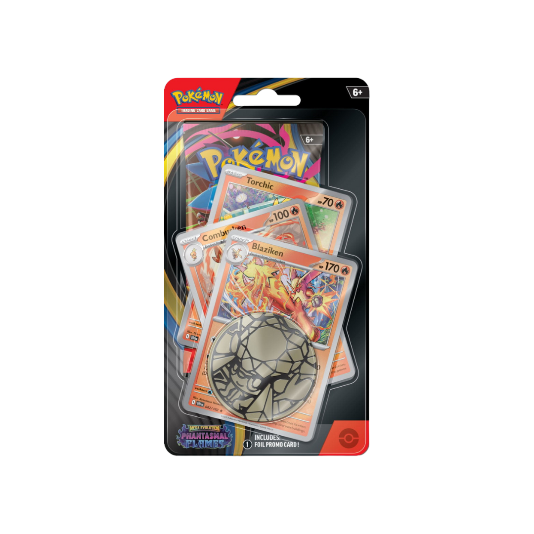 Pokmon Mega Evolution Phantasmal Flames - Premium Checklane (Blaziken