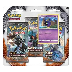 Pokémon Sun & Moon Burning Shadows Cosmog 3 Pack Blister