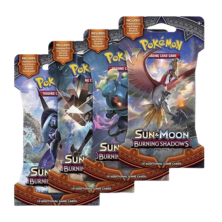 Pokémon Sun & Moon Burning Shadows Sleeved Booster Pack