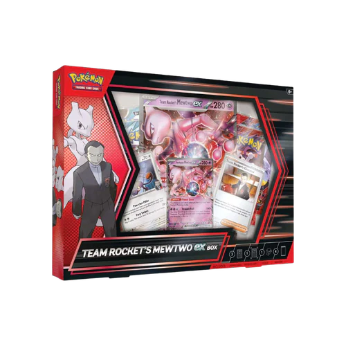 Pokémon Scarlet & Violet – Team Rocket's Mewtwo ex Box