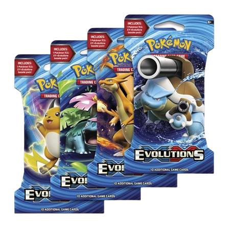 Pokémon XY Evolutions Sleeved Booster Pack