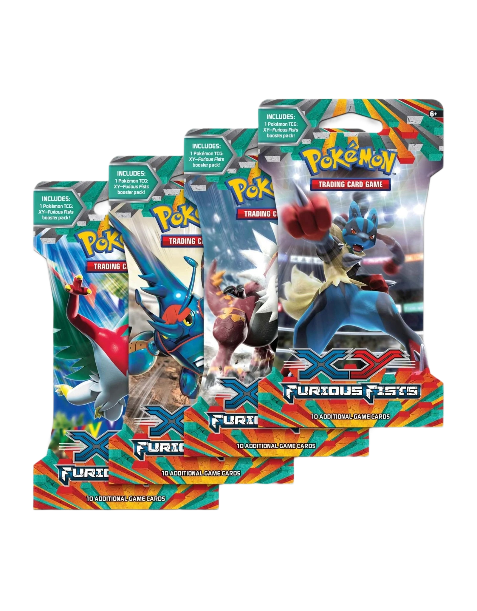 Pokémon XY Furious Fists Sleeved Booster Pack