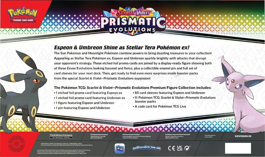 Pokémon Scarlet & Violet – Prismatic Evolutions Super-Premium Figure