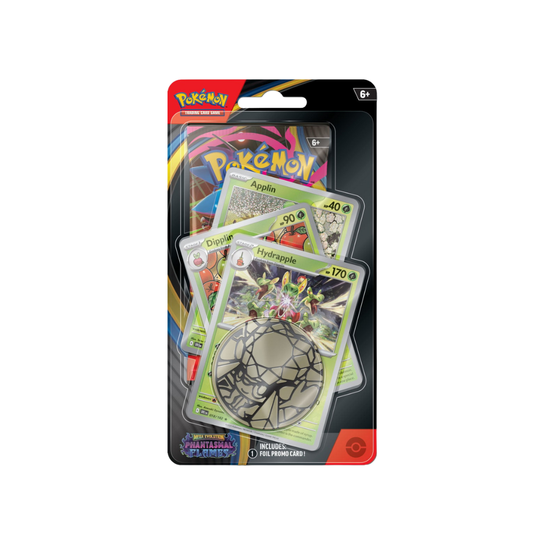 Pokémon Mega Evolution Phantasmal Flames - Premium Checklane (Blaziken / Hydrapple)