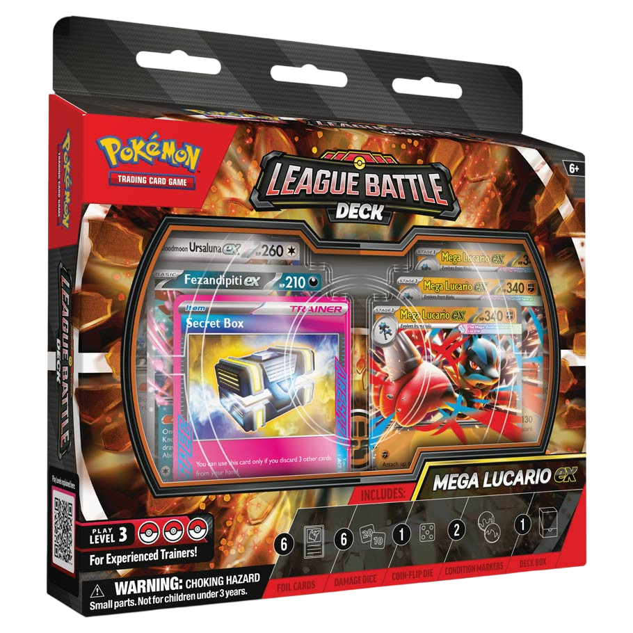 Pokémon Mega Evolution Mega Lucario EX League Battle Deck
