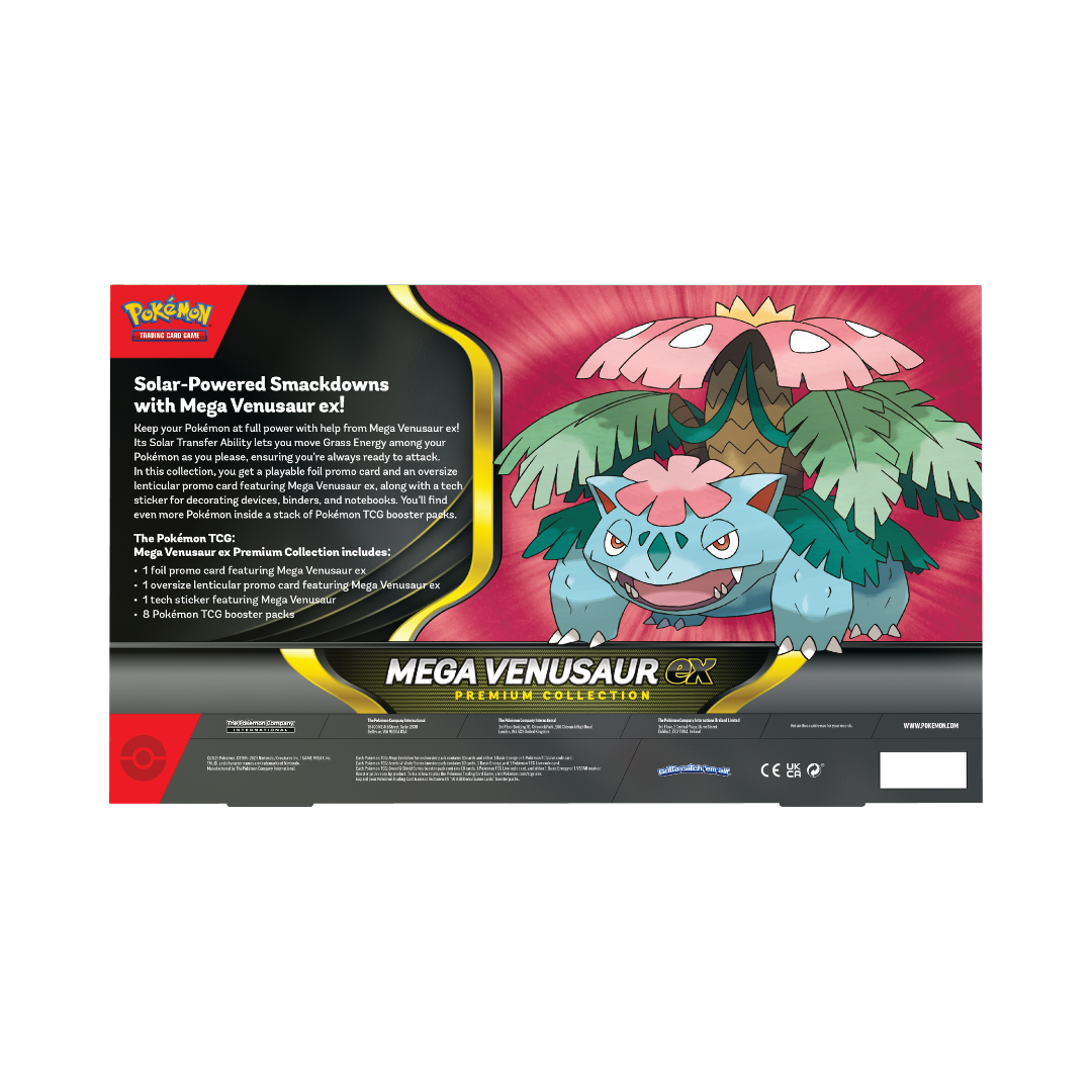 Pokémon Mega Evolution Phantasmal Flames - Mega Venusaur ex Premium Box