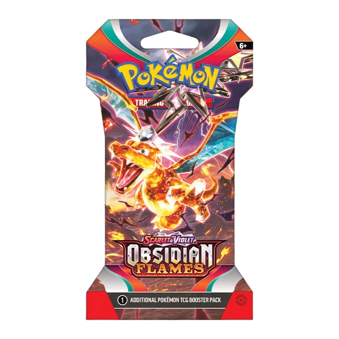 Obsidian Flames Sleeved Booster Pack