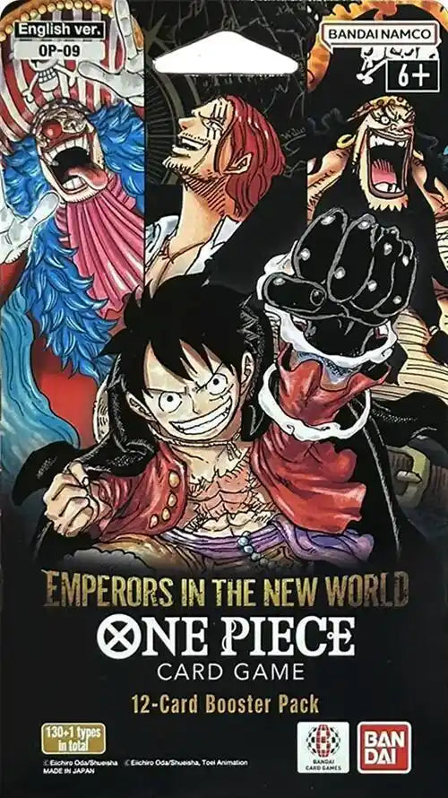 One Piece “Emperors in the New World” Sleeved Booster Pack (OP09)