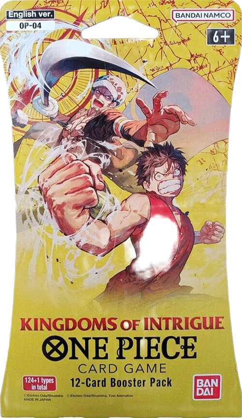One Piece Kingdoms of Intrigue Sleeved Booster Pack (OP04)