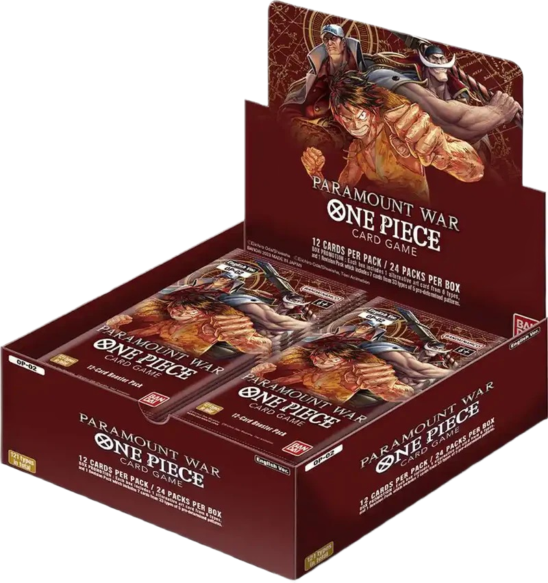 One Piece Paramount War Booster Box (OP‑02)