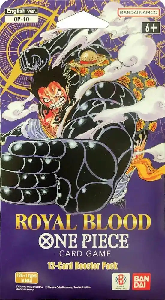One Piece “Royal Blood” Sleeved Booster Pack (OP10)