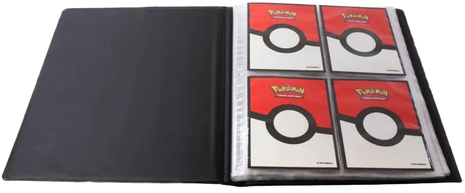 Pokémon Mega Evolutions Pitch Black 4 Pocket Portfolio