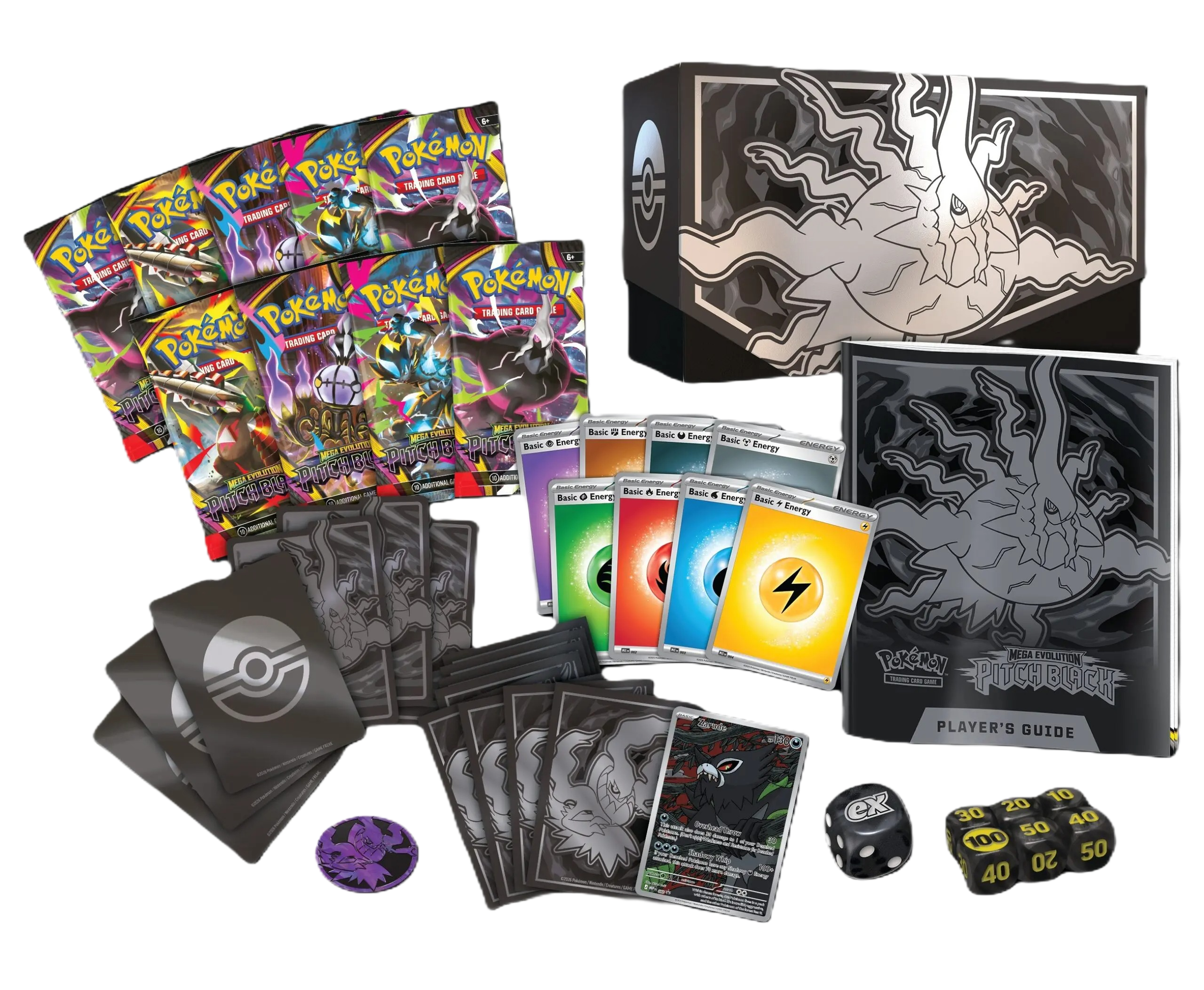 Pokémon Mega Evolutions Pitch Black Elite Trainer Box