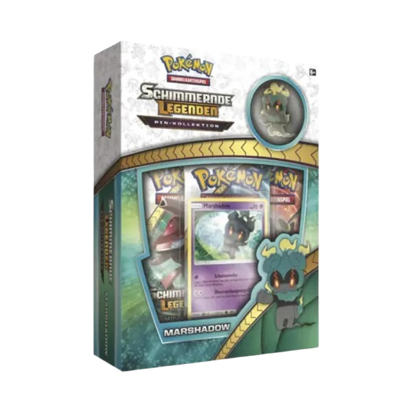 Pokémon Sun & Moon Shining Legends Marshadow Pin Collection