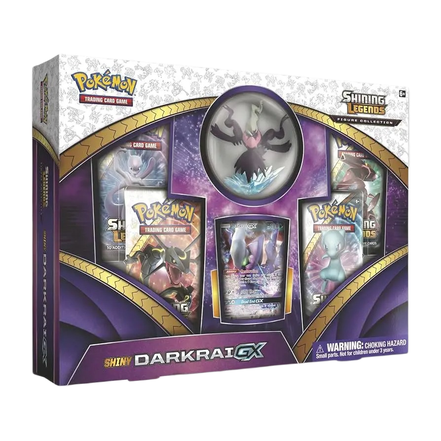Pokémon Sun & Moon Shining Legends Shiny Darkrai GX Figure Collection