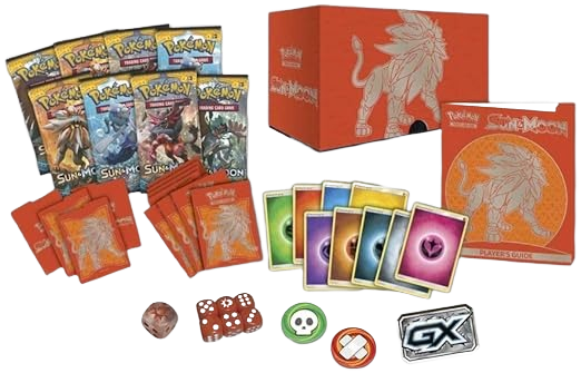 Pokémon Sun & Moon Base Set Elite Trainer Box Solgaleo