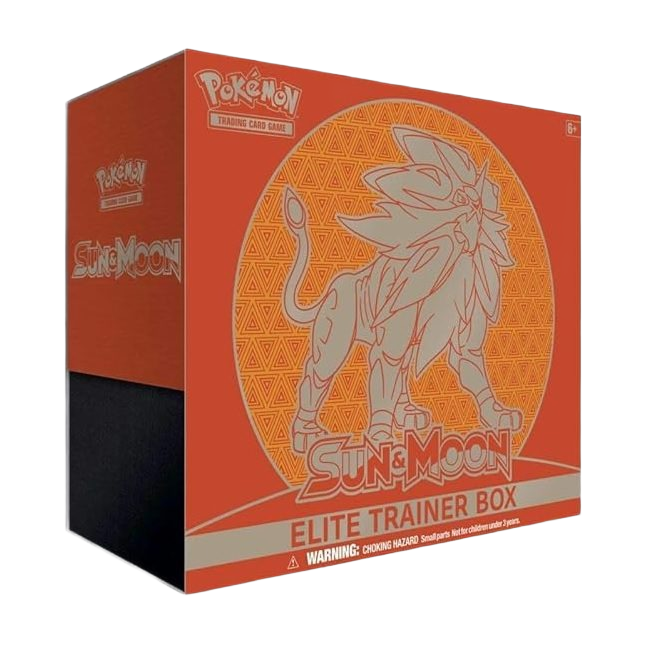 Pokémon Sun & Moon Base Set Elite Trainer Box Solgaleo