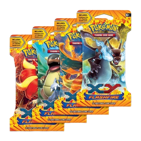 Pokémon XY Flashfire Sleeved Booster Pack