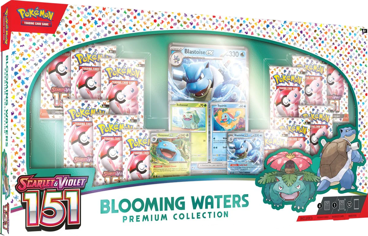Pokémon Scarlet & Violet – 151 Blooming Waters Premium Collection