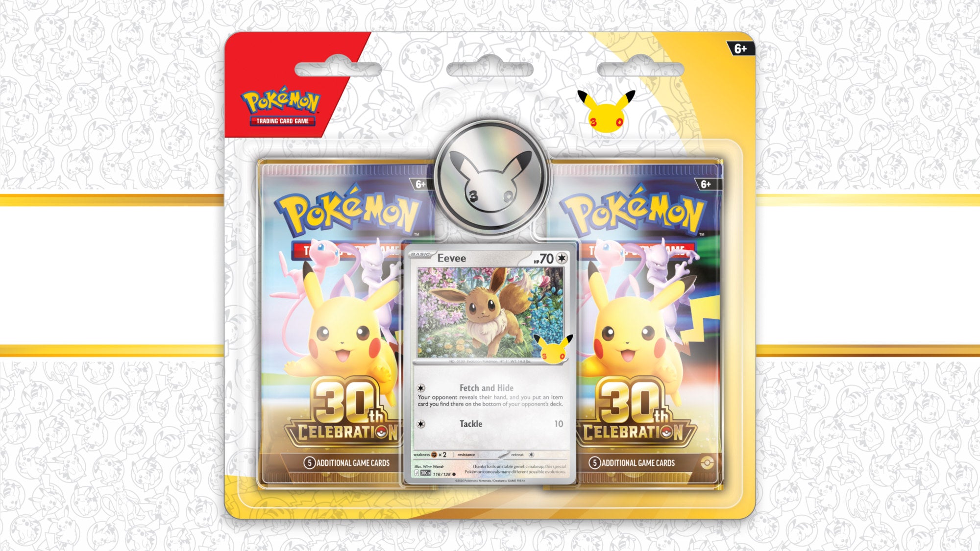Pokémon 30th Celebration 2 Pack Blister